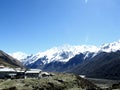 Mountains seen from Kyanjin Gompa Royalty Free Stock Photo