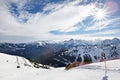 Mountains ski resort - Alps Austria