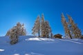 Mountains ski resort St. Gilgen Austria