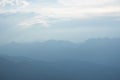 Mountains and snow peaks of France