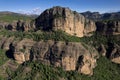 Mountains in Sossis, Lerida, Catalonia Royalty Free Stock Photo