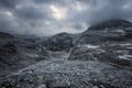 Mountains stormy weather Royalty Free Stock Photo