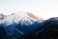 Mountains and Sunset