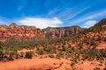 Mountains Surrounding Schnebly Hill Rd. Headed To Sedona AZ