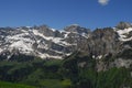 Mountains in Switzerland during May Royalty Free Stock Photo