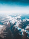 Mountains travel plane sky cloud height