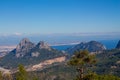 Mountains of Turkey coast at Likyan Way