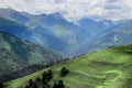 Mountains in Tusheti region (Georgia) Royalty Free Stock Photo