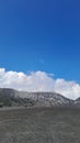 mountains and vast expanses of sand Royalty Free Stock Photo