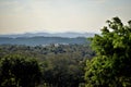 Mountains and vegetation seen from the interior of Mogi das Cruzes