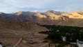 Mountains View from Shanti Stupa,Leh,India Royalty Free Stock Photo