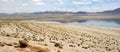 Mountains and walker lake in nevada Royalty Free Stock Photo