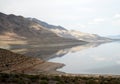 Mountains and walker lake in nevada Royalty Free Stock Photo