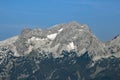 Mountains at the Warscheneck area in  the Austrian Alps Royalty Free Stock Photo