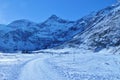 Mountains in winter, Sportgastein, Austria, Europe.