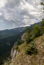 Mountains of Yalta on the southern coast of the Crimea Royalty Free Stock Photo