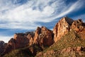 Mountains at Zions Royalty Free Stock Photo
