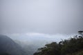 Mountaintop view in Srilankan hill country