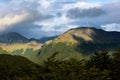 Mountaintop vista view from Cerro Alarken Nature Reserve Royalty Free Stock Photo