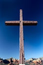 Mountaintop Wooden Cross