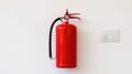 mounted fire extinguisher wall Royalty Free Stock Photo