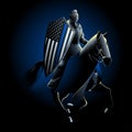 Thin Blue Line Knight