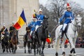 Mounted Officers from the Romanian Jandarmerie gendarmerie