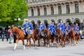 Mounted swedish Royal Guards