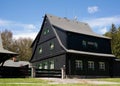 Mountian hut, cabin and lodge on Ropicka hill, Beskids, Czech Republic / Czechia