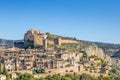Mountian village Alquezar in the Pyrenees Royalty Free Stock Photo