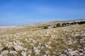 Mountians with clear blue sky, island Krk Croatia