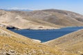 Mountians with sea and lighthouse, Baska Croatia