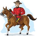 Mountie on horse