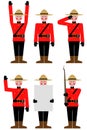 Mountie Royalty Free Stock Photo