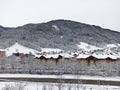 mounting under winter snow