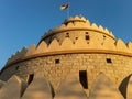 H.H Sheikh Zayed Bin Sultan Al Nahyan Bridge\'s Monument building closeup view