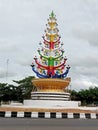 Mounument Gunung Perak at Jaar vilage Royalty Free Stock Photo