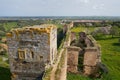 Mourao castle ruin interior historic building in Alentejo, Portugal