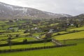 The Mourne mountains in Co Down Northern Ireland in winter Royalty Free Stock Photo