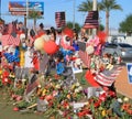 Las Vegas, Nevada: Mourning Site of Mass Shooting 2017: Crosses