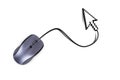 Mouse with Arrow Cursor