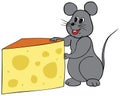 The Mouse Eats Cheese