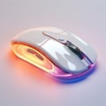 Glowing 3d Mouse: Polished Craftsmanship With Streamlined Design
