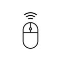 Mouse icon design template vector isolated Royalty Free Stock Photo