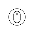 Mouse icon design template vector isolated Royalty Free Stock Photo