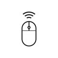 Mouse icon design template vector isolated Royalty Free Stock Photo