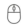 Mouse icon vector design templates simple and modern Royalty Free Stock Photo