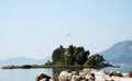 Mouse Island on the Island of Corfu in Greece