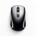 Black Computer Mouse With Minimalist Design Royalty Free Stock Photo