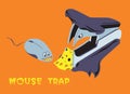 Mouse trap illustration